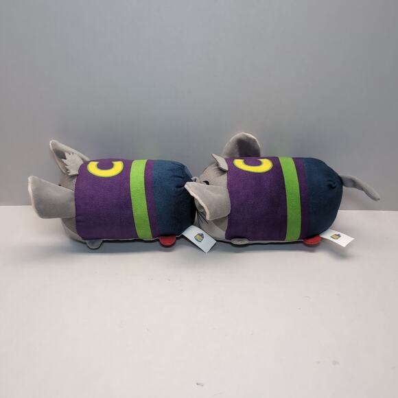 Lot of 2 Chuck E Cheese Plush Mouse 7" Good Stuff Stuffed Animal Plush Toy - Picture 4 of 8